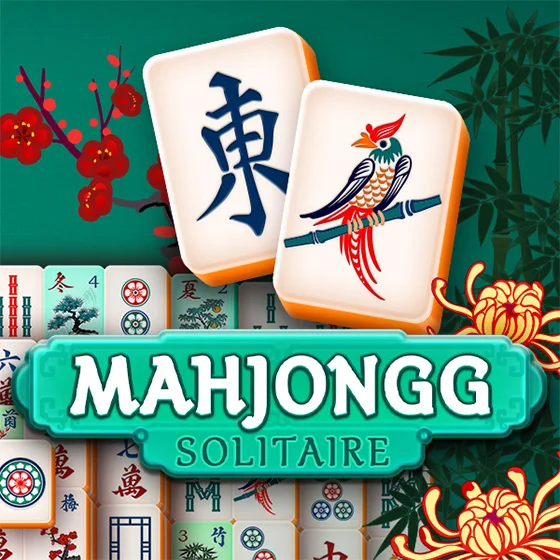 Classic Mahjong spel logotyp
